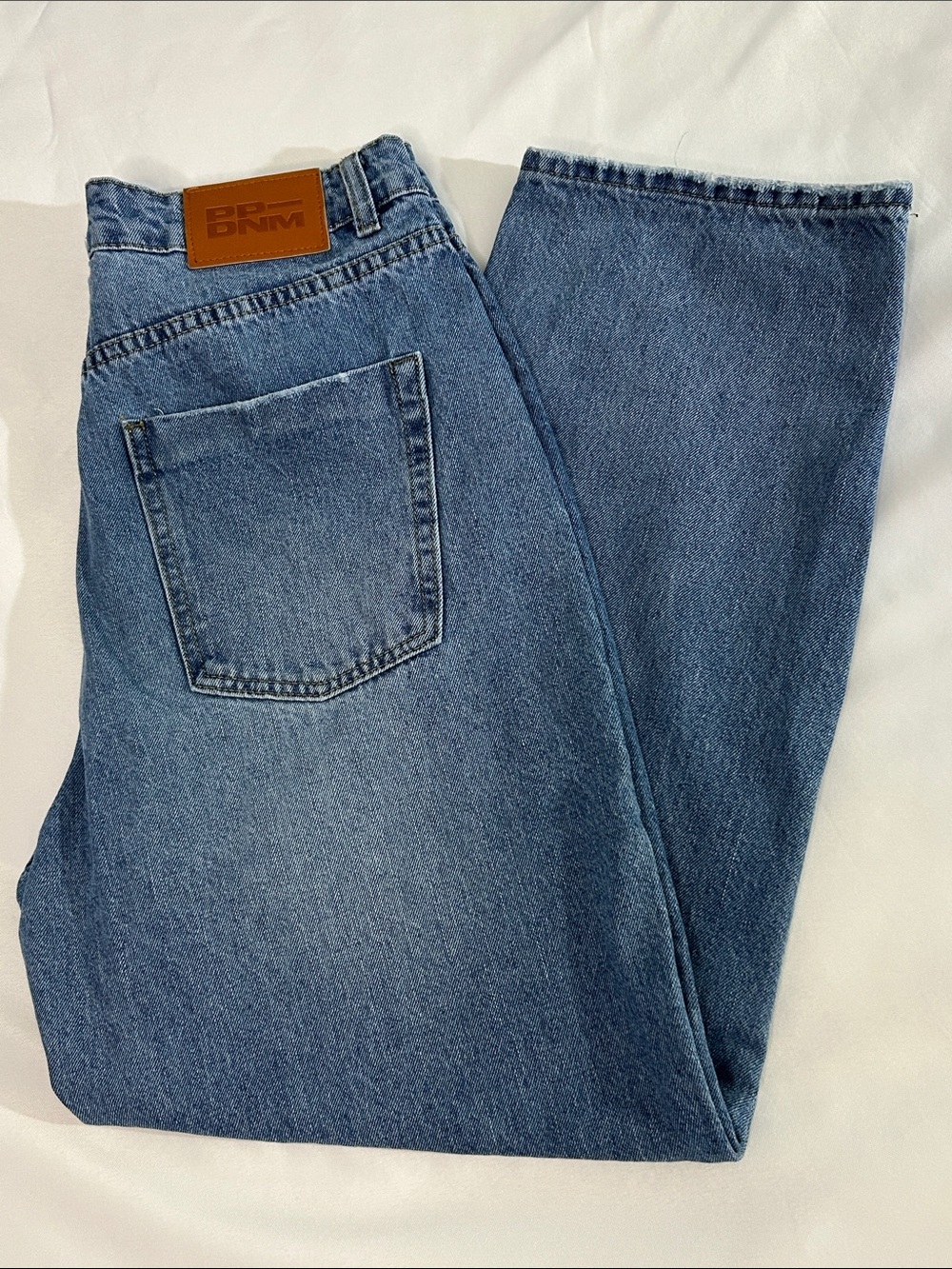 Princess Polly High-Rise Blue Denim Jeans
